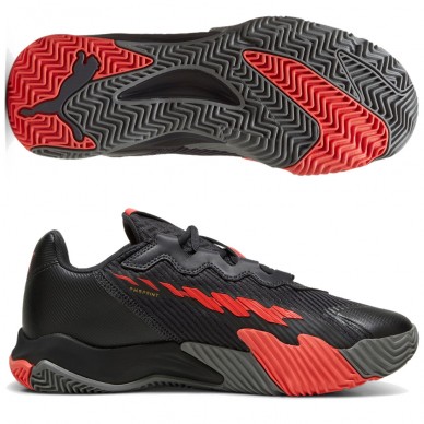 Puma Nova Elite grijze actieve rode heren 2024