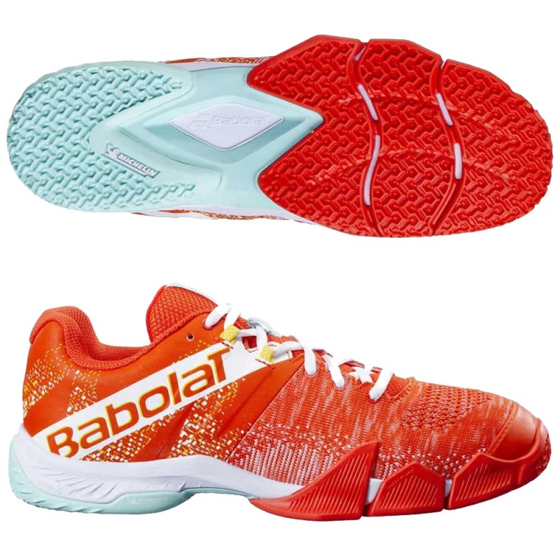 Babolat Movea Men tangerine tango white heren 2024