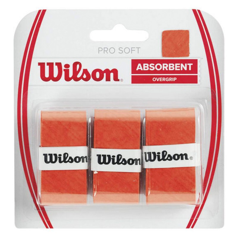 Wilson overgrips Pro Soft oranje Wilson overgrips Pro Soft oranje