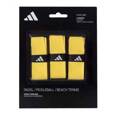 Overgrips Adidas Tacky geel microgeperforeerd