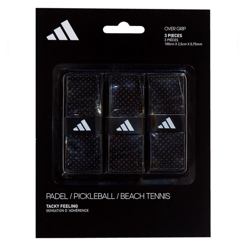 Overgrips Adidas Tacky neger microperforado Overgrips Adidas Tacky neger microperforado