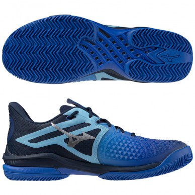Mizuno Wave Exceed Tour 6 CC mugen blue white heren 2024