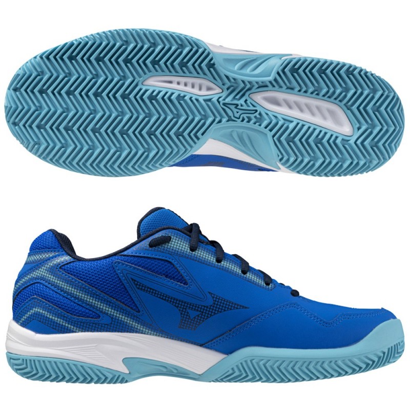 Mizuno Break Shot CC mugen blue white heren 2024 Mizuno Break Shot CC mugen blue white heren 2024