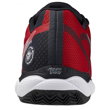 Mizuno Wave Enforce Court Padel salsa white vulcan heren 2024