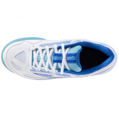 Mizuno Break Shot CC Woman white mugen blue dames 2024