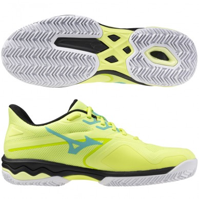 Mizuno Wave Exceed Light 2 CC sunny lime black heren 2024