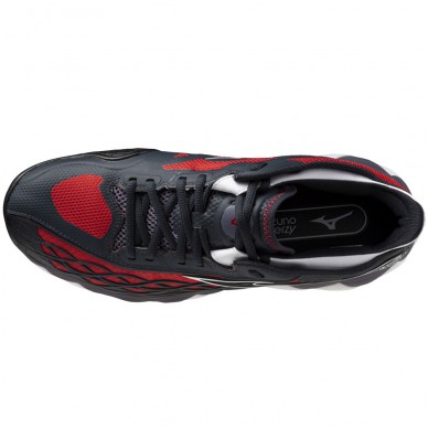 Mizuno Wave Enforce Tour Padel graystone salsa heren 2024