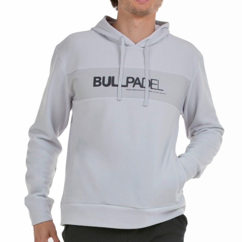 Bullpadel Bana parelgrijze sweatshirt