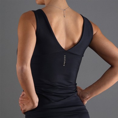 Endless Curve zwart T-shirt