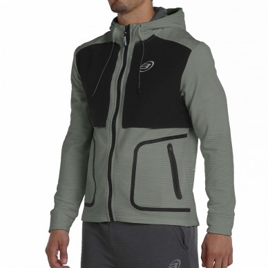 Bullpadel Belel tweekleurige kaki sweatshirt