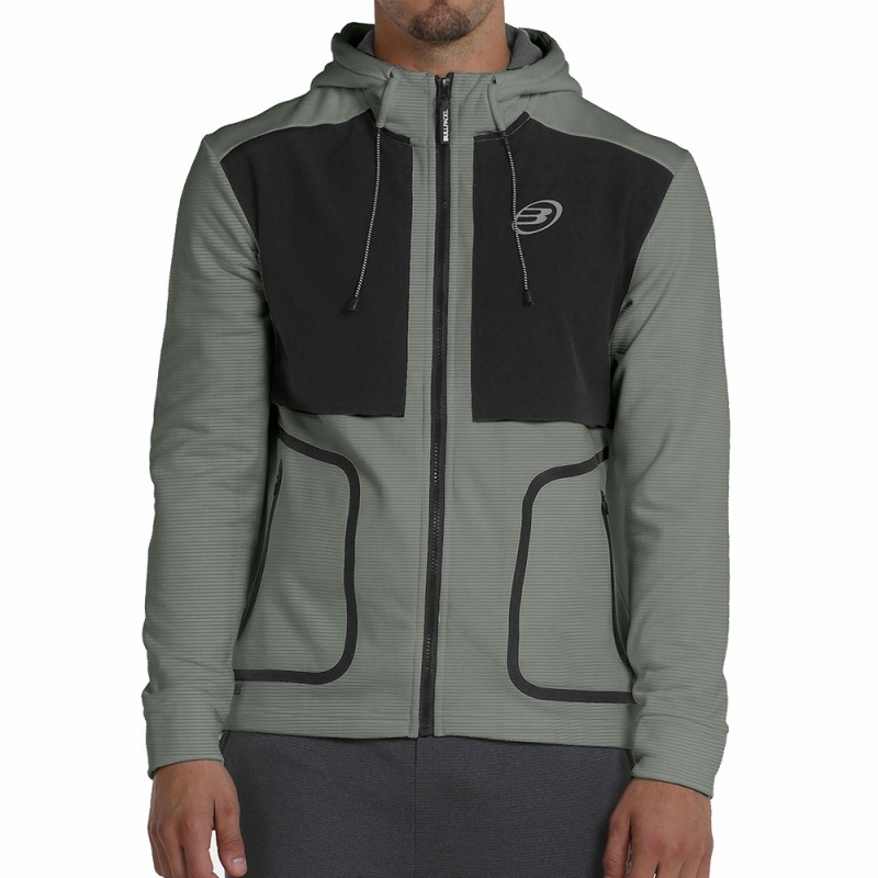 Bullpadel Belel tweekleurige kaki sweatshirt Bullpadel Belel tweekleurige kaki sweatshirt