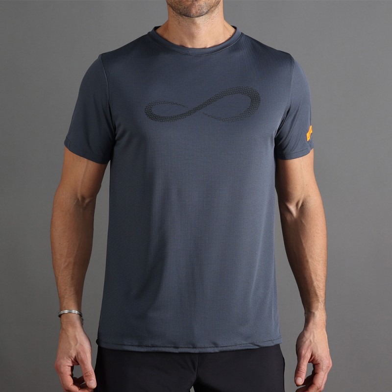 Endless Unlimited Diamond II titanium oranje t-shirt Endless Unlimited Diamond II titanium oranje t-shirt