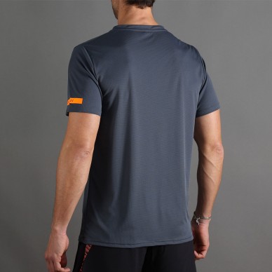 Endless Unlimited Diamond II titanium oranje t-shirt