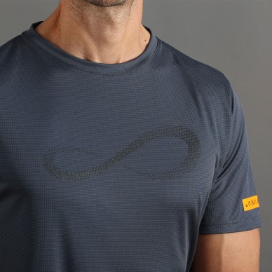 Endless Unlimited Diamond II titanium oranje t-shirt