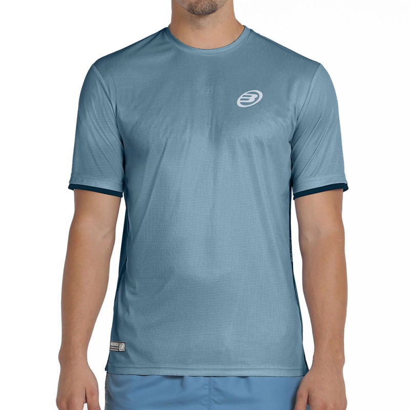 Bullpadel Cervan schaduwblauw t-shirt Bullpadel Cervan schaduwblauw t-shirt