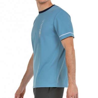 Bullpadel Camari schaduwblauw t-shirt