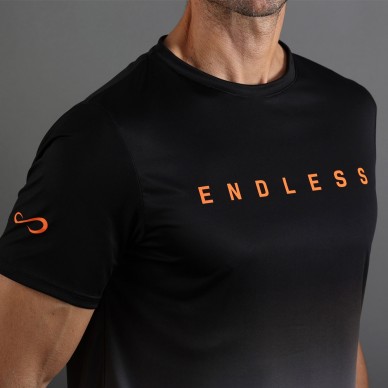 Endless Ace Degrade zwart grijs t-shirt