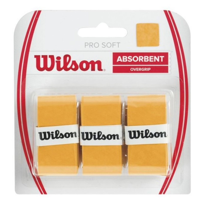 Wilson overgrips Pro Soft goud Wilson overgrips Pro Soft goud