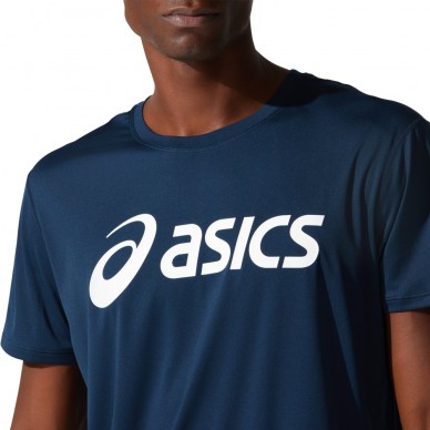 Asics Core Top performance donkerblauwe t-shirt