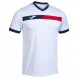 Joma Court wit rood t-shirt
