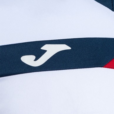 Joma Court wit rood t-shirt