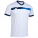 Joma Court wit royal t-shirt
