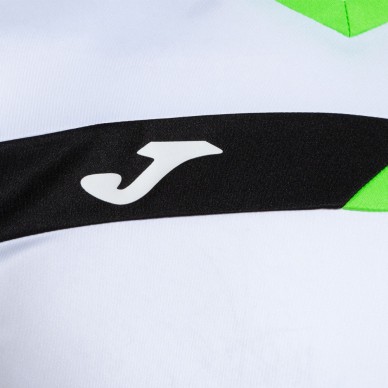 Joma Court wit groen fluor t-shirt