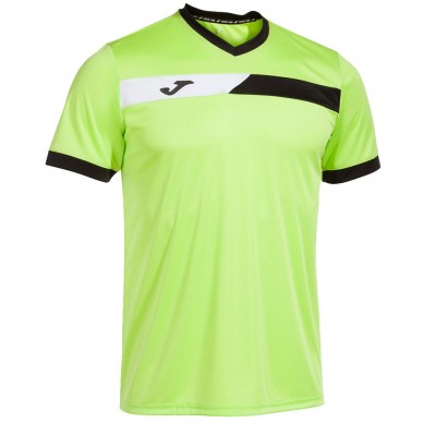 Joma Court lime zwart t-shirt
