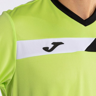 Joma Court lime zwart t-shirt