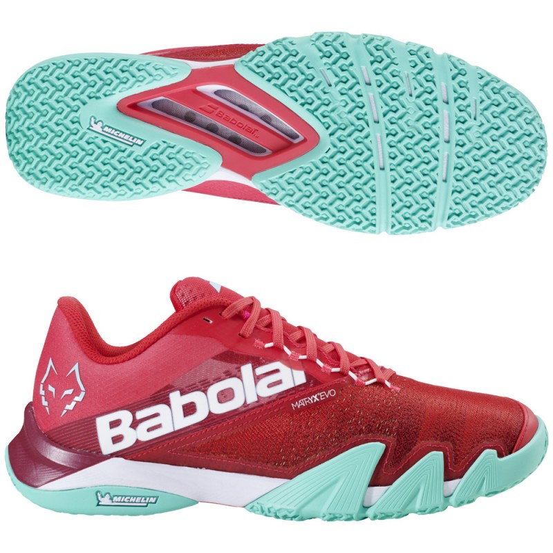 Babolat Jet Premura 2 Men Lebron red electric green heren 2024 Babolat Jet Premura 2 Men Lebron red electric green heren 2024