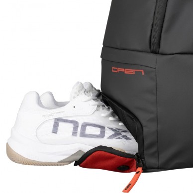 Nox backpack Luxury Open Series rode zwarte