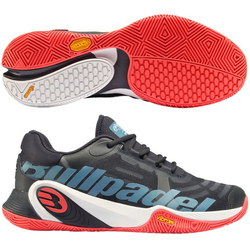 Bullpadel Vertex Vibram 24I navy blue heren 2024 Bullpadel Vertex Vibram 24I navy blue heren 2024