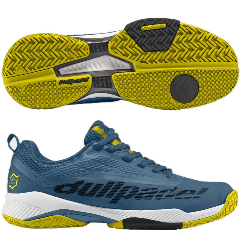 Bullpadel Performance Hybrid 24I steel blue heren 2024 Bullpadel Performance Hybrid 24I steel blue heren 2024