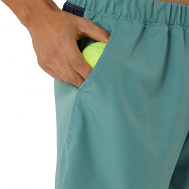 Asics Heren Court 7In celadon short