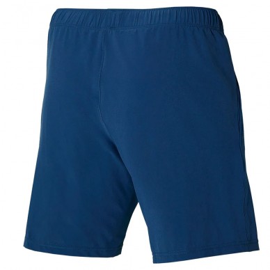 Mizuno Tennis 8 In Flex marineblauw shorts