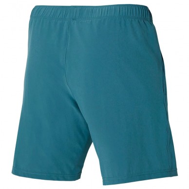 Mizuno Tennis 8 In Flex mirage blauw shorts