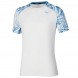 Mizuno Tennis Mugen Shadow Tee wit T-shirt
