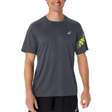Asics Icon SS Top grijs t-shirt