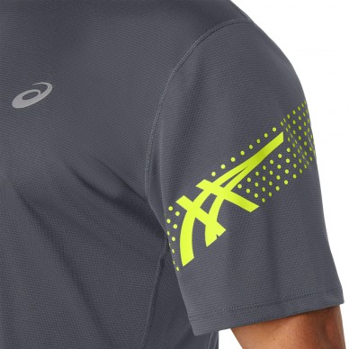 Asics Icon SS Top grijs t-shirt