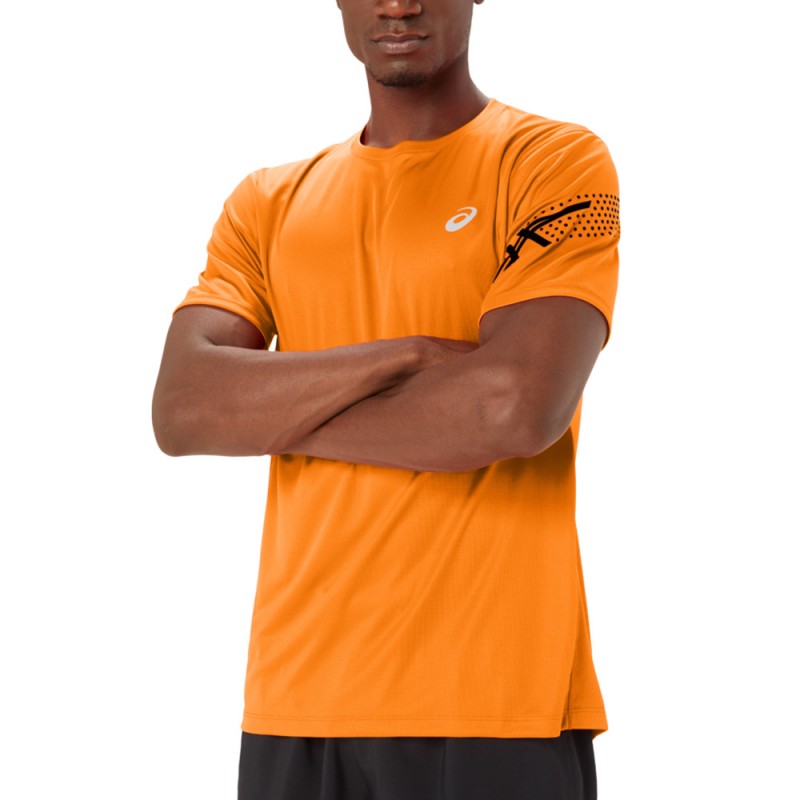 Asics Icon SS Top oranje t-shirt