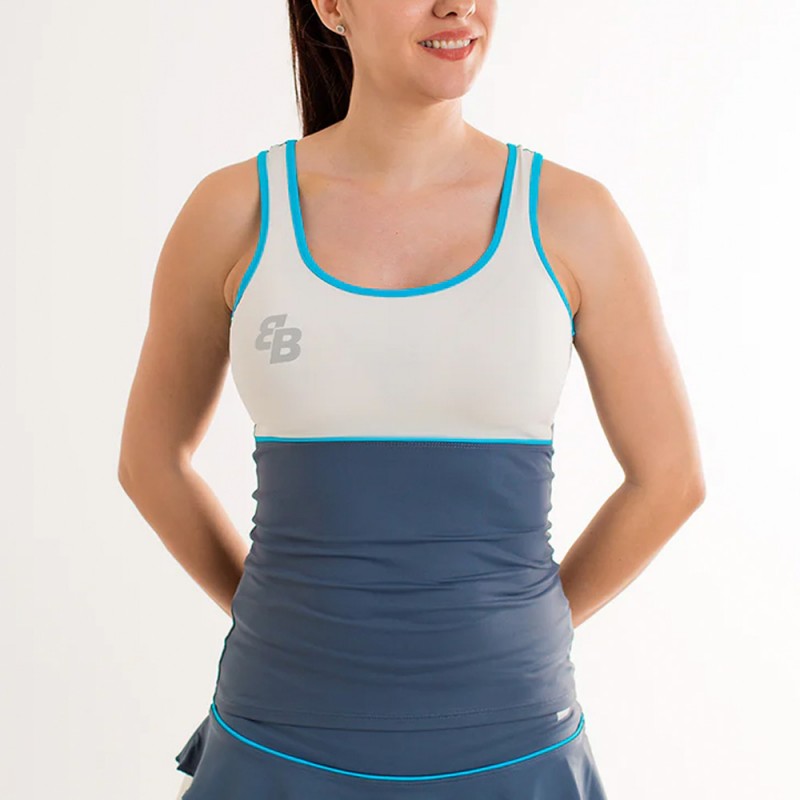 BB Net grijze blauwachtige crèmekleurige t-shirt BB Net grijze blauwachtige crèmekleurige t-shirt