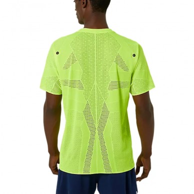 Asics Metarun SS Top gele t-shirt