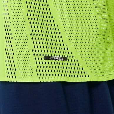 Asics Metarun SS Top gele t-shirt