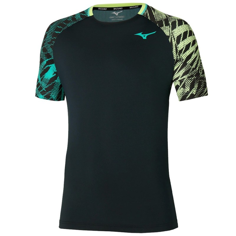 Mizuno Tennis Mugen Shadow Tee zwart T-shirt
