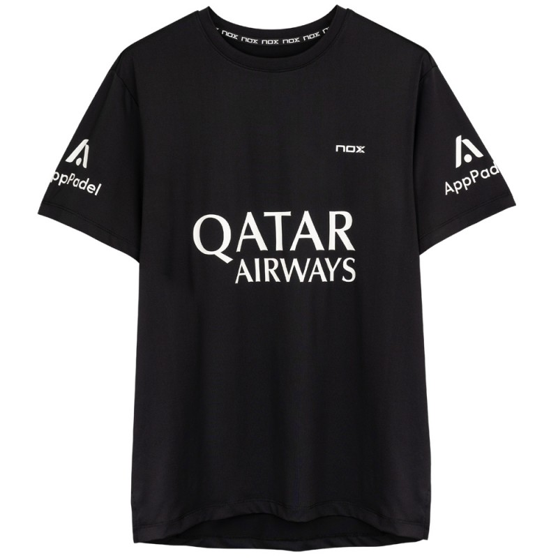 Nox AT10 Agustín Tapia zwart t-shirt Nox AT10 Agustín Tapia zwart t-shirt