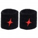 Star Vie polsbandjes Star zwart met rood logo