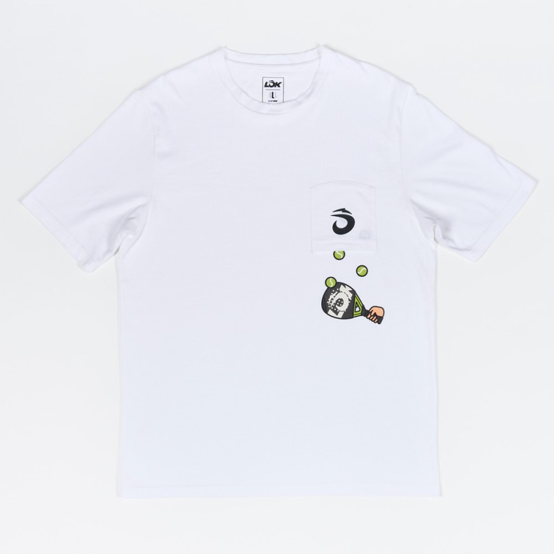 Lok The Juggler M witte shirt