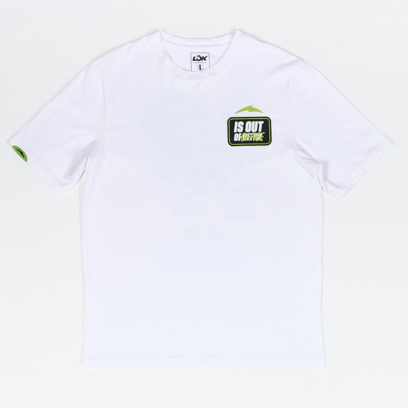 Lok Out Of Office By Mr. M witte T-shirt Lok Out Of Office By Mr. M witte T-shirt