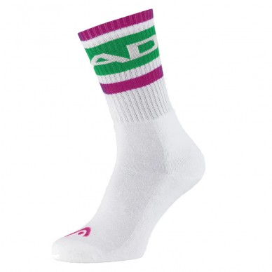 Head Tennis 1P Long Crew groene sokken