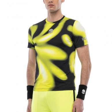 Hydrogen Psychedelic Tech groen shirt